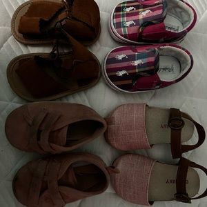 Baby Girl Shoes sizes 0-2